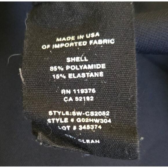 Helmut Lang Pencil Skirt Ladies Size Small Dark Blue - Picture 5 of 8